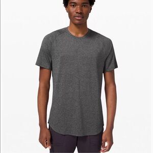 Lululemon Drysense Short Sleeve Training T-Shirt Crewneck Charcoal Grey Small